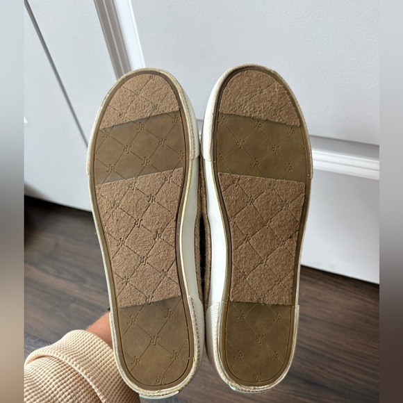 Jack Rogers Women’s Tucker Silver Sparkle Slip On Espadrille Sneakers (Size 7) - Picture 9 of 10